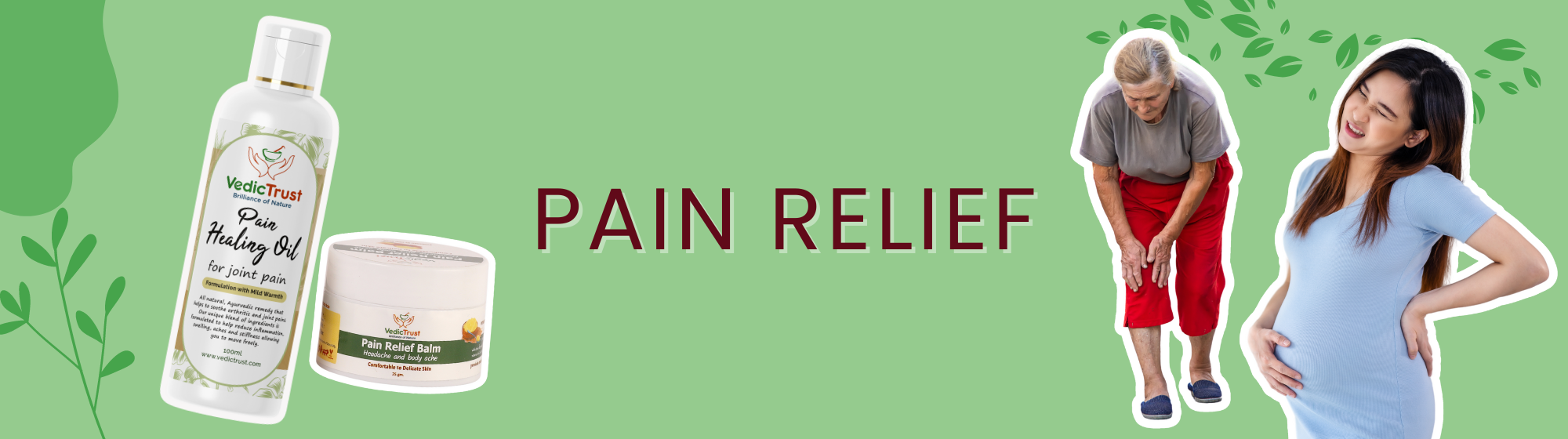 Categories banner Pain relief 1